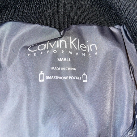 CALVIN KLEIN PERFORMANCE Women’s S Polyester Vest Gray Black - Picture 3 of 8